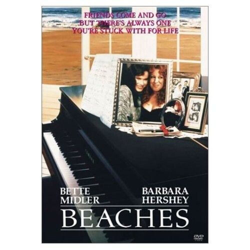 Beaches DVD Bette Midler Barbara Hershey 1988 Classic Drama Movie Touchstone